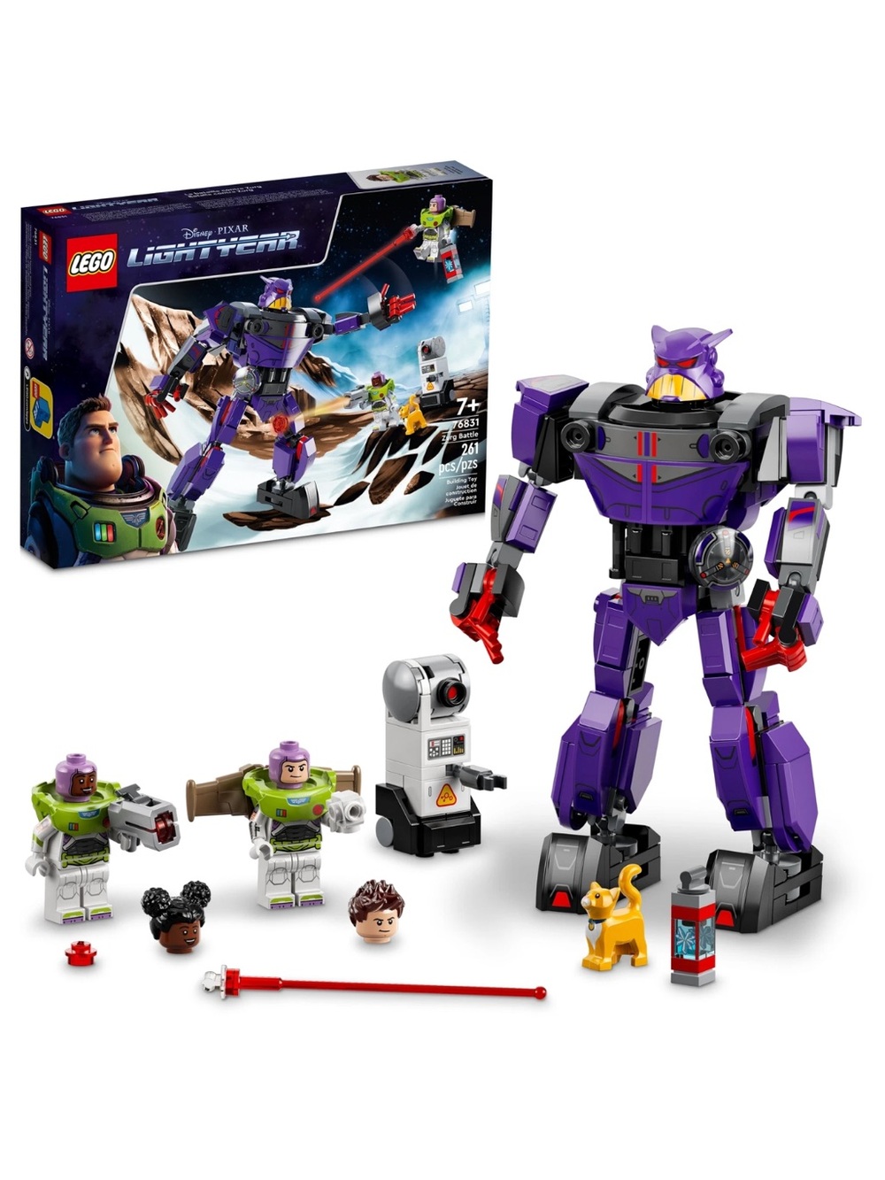 Lego Disney Pixar Lightyear Zurg Battle, retired, NIB 76831